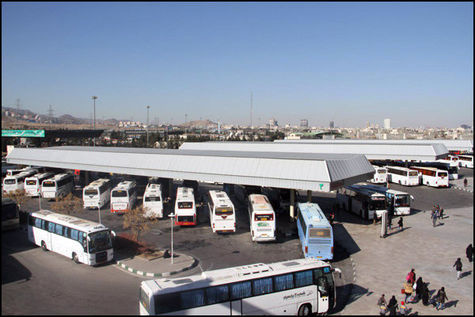 Los autobuses interurbanos de Irán
